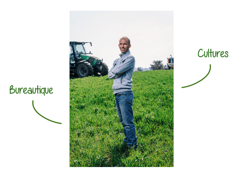 La Ferme du Mornantais, produits fermiers en agriculture biologique à Mornant, près de Lyon | Cédric