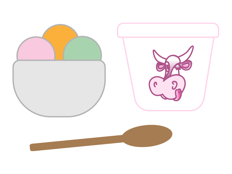 La Ferme du Mornantais, produits fermiers en agriculture biologique à Mornant, près de Lyon | Glaces