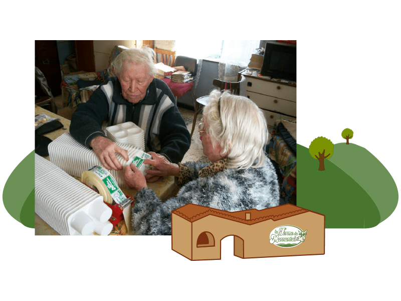 La Ferme du Mornantais, produits fermiers en agriculture biologique à Mornant, près de Lyon | Grands parents