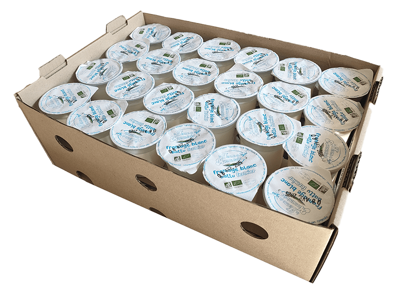 La Ferme du Mornantais, produits fermiers en agriculture biologique à Mornant, près de Lyon | Fromages blancs battus x48