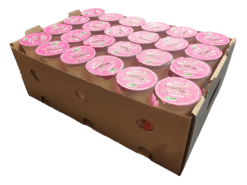 La Ferme du Mornantais, produits fermiers en agriculture biologique à Mornant, près de Lyon | 48 fromages frais fruit