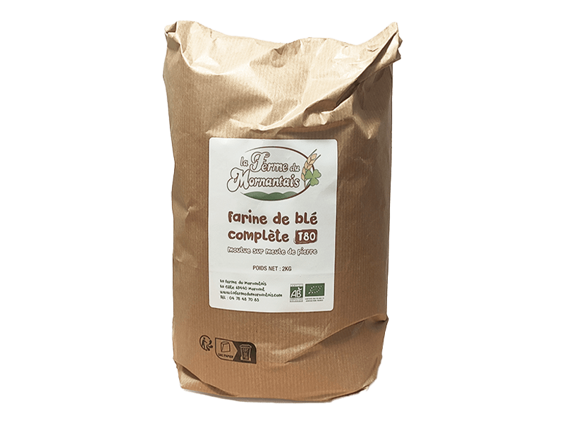 La Ferme du Mornantais, produits fermiers en agriculture biologique à Mornant, près de Lyon | Farine